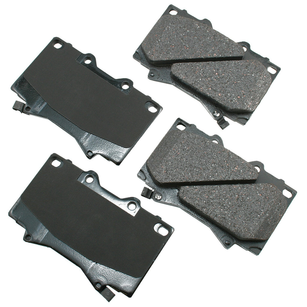 AKEBONO BRAKE CORPORATION ACT772 - ProACT Ultra-Premium Bra ke Pads - Front image