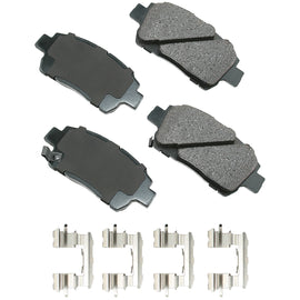 AKEBONO BRAKE CORPORATION ACT822A - Brake Pads Front Scion xA 04-06 xB 04-06 Toyota image