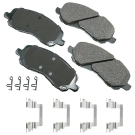 AKEBONO BRAKE CORPORATION ACT866A - Brake Pads Front Chrysler 200 11-14 image