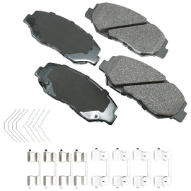 AKEBONO BRAKE CORPORATION ACT914A - ProACT Ultra-Premium Bra ke Pads - Front image