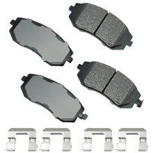Load image into Gallery viewer, AKEBONO BRAKE CORPORATION ACT929A - ProACT Ultra-Premium Bra ke Pads - Front image