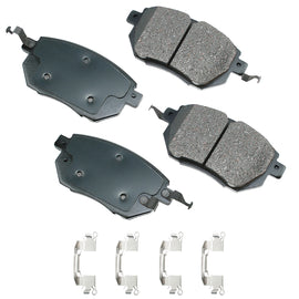 AKEBONO BRAKE CORPORATION ACT969A - Brake Pads Front Infiniti FX35 03-06 image