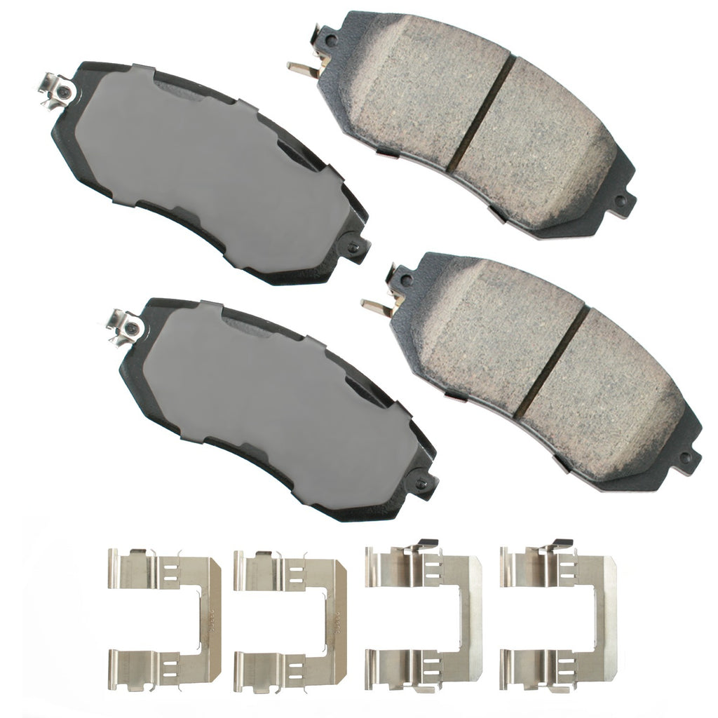 AKEBONO BRAKE CORPORATION ASP1539 - Brake Pads Scion FR-S 13 -16 Subaru BRZ 13-20 image