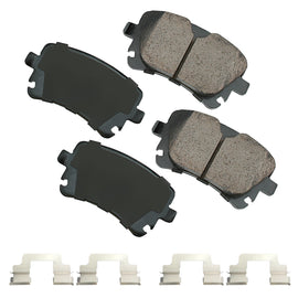 AKEBONO BRAKE CORPORATION EUR1018B - Brake Pads Audi A6 11-06 A6 Quattro 11-05  A8 image