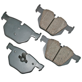 AKEBONO BRAKE CORPORATION EUR1042 - Brake Pads Rear BMW 525i 04-07 525xi 06-07 image