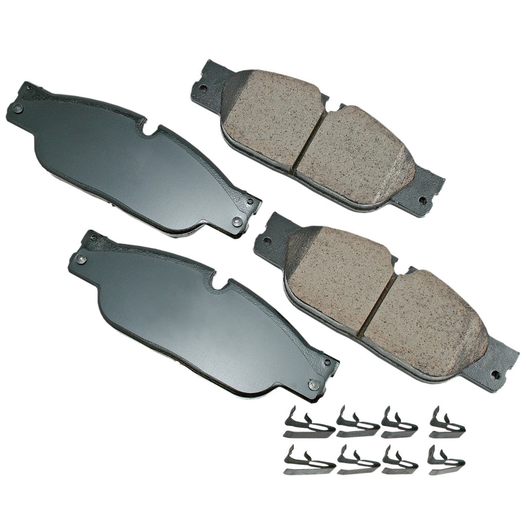 AKEBONO BRAKE CORPORATION EUR1065 - Brake Pads Jaguar S-Type 03-04 image