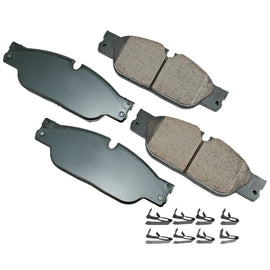 AKEBONO BRAKE CORPORATION EUR1065 - Brake Pads Jaguar S-Type 03-04 image