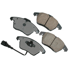 AKEBONO BRAKE CORPORATION EUR1107 - Brake Pads Front Audi A3 06-13 A3 Quattro image