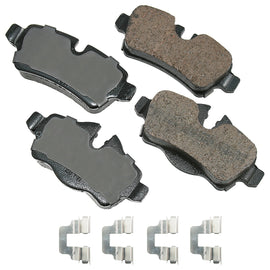 AKEBONO BRAKE CORPORATION EUR1309A - Brake Pads Rear Mini Cooper 08-15 image