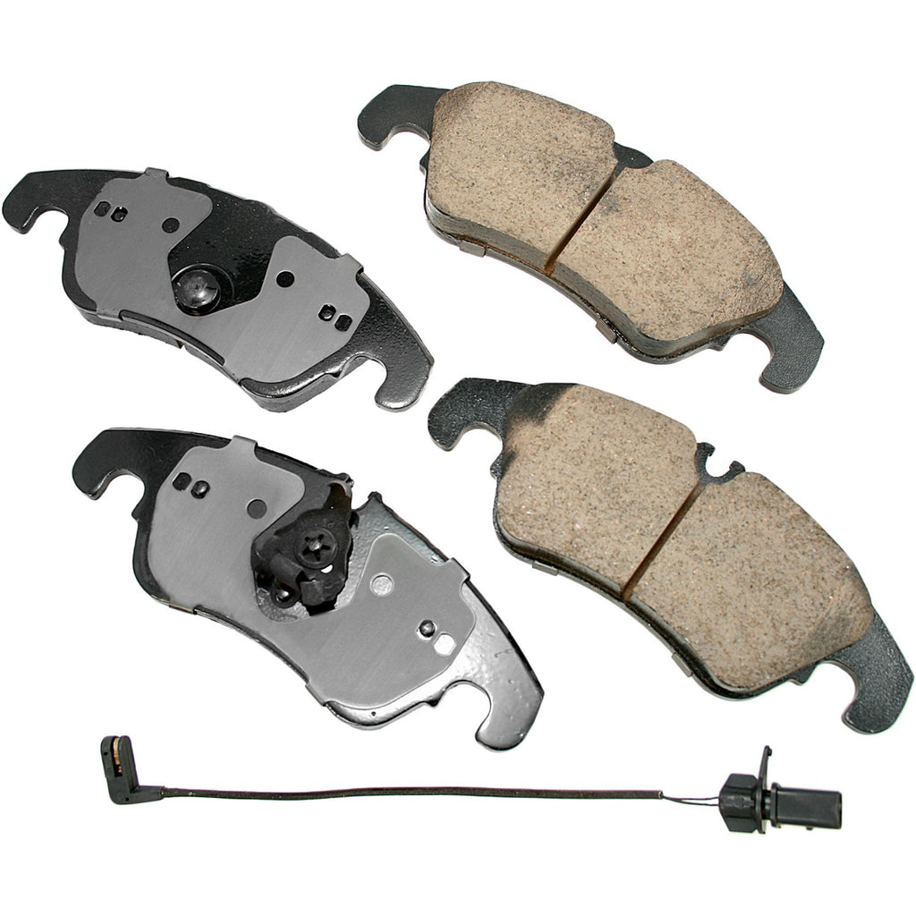 AKEBONO BRAKE CORPORATION EUR1322 - Audi A4 16-09  A4 allroa d 16-13  A4 Quattro 16-0 image