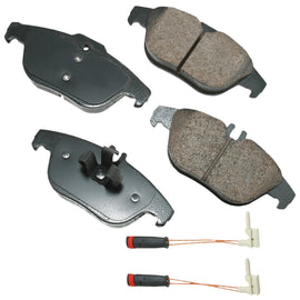 AKEBONO BRAKE CORPORATION EUR1341 - Euro Ultra-Premium Brake Pads - Rear image
