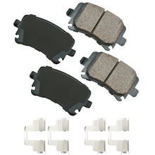 Load image into Gallery viewer, AKEBONO BRAKE CORPORATION EUR1348A - Brake Pads Rear Audi A3 06-10 Quattro 06-09 image