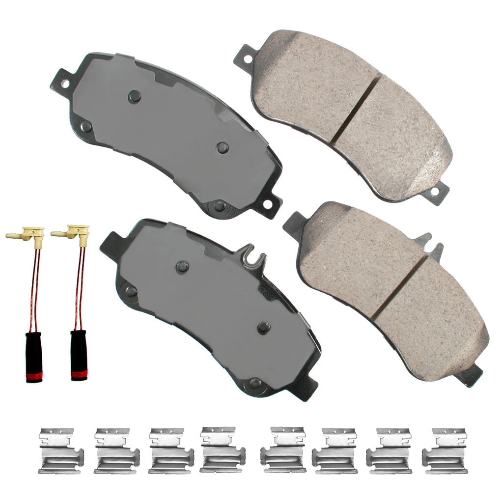 AKEBONO BRAKE CORPORATION EUR1406 - Mercedes-Benz GLK250 15- 13  GLK350 15-10 image