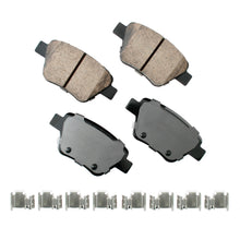 Load image into Gallery viewer, AKEBONO BRAKE CORPORATION EUR1456 - Brake Pads Rear Audi A3 11-13 Quattro 10-13 image