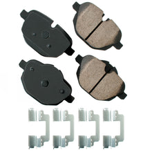 Load image into Gallery viewer, AKEBONO BRAKE CORPORATION EUR1473 - Euro Ultra-Premium Brake Pads - Rear image