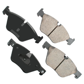 AKEBONO BRAKE CORPORATION EUR1504 - Brake Pads Front BMW 528i 11-16 xDrive 12-16 image