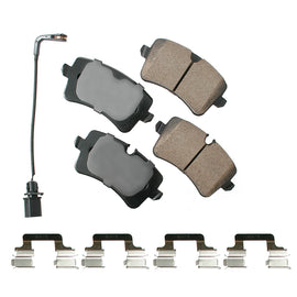 AKEBONO BRAKE CORPORATION EUR1547A - Euro Ultra-Premium Brake Pads - Rear image