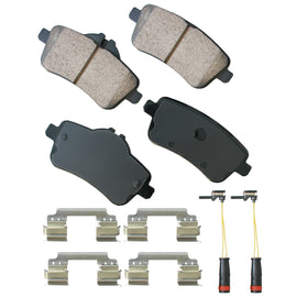 AKEBONO BRAKE CORPORATION EUR1630 - Brake Pads Rear Mercedes CLA45 14-17 GL350 13-16 image