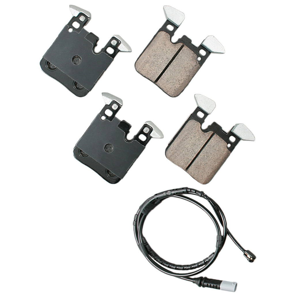 AKEBONO BRAKE CORPORATION EUR1656 - Brake Pads Rear 228i 14-16 xDrive 15-16 230i image
