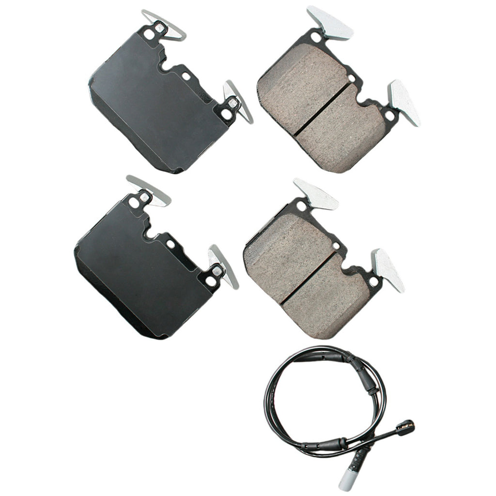 AKEBONO BRAKE CORPORATION EUR1880 - Brake Pads BMW 228i 16- 14 228i 16-15 230i 18-17 image