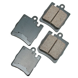 AKEBONO BRAKE CORPORATION EUR873 - Brake Pads Mercedes C230 03-07 C240 03-05 image