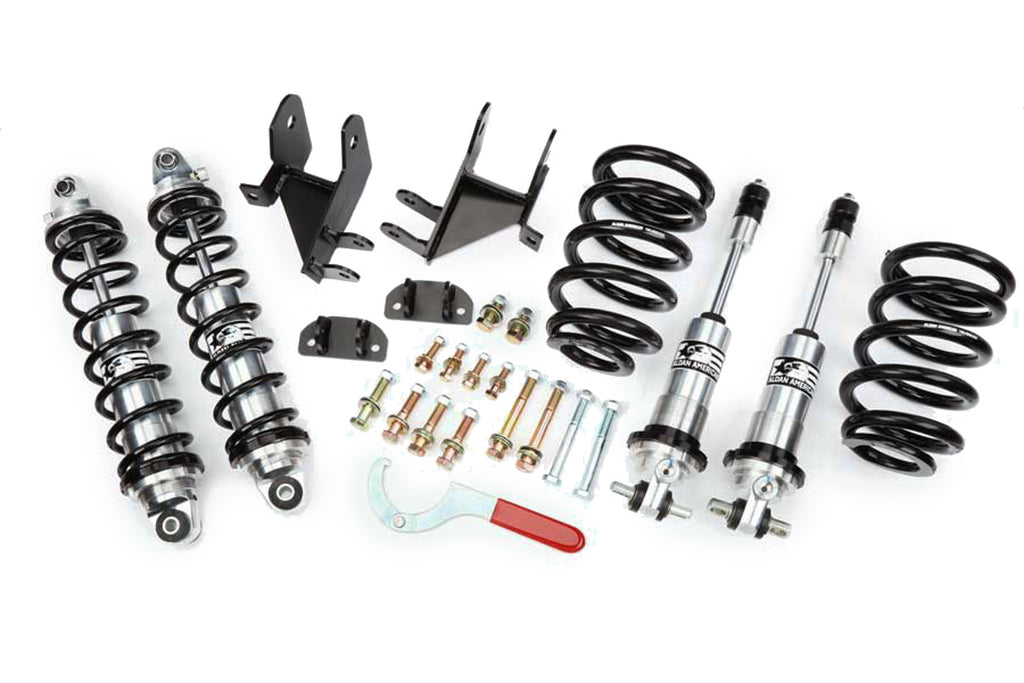 ALDAN AMERICAN 300105 - Coil Over Shock Kit - Frt/RR GM A-Body 68-72 image