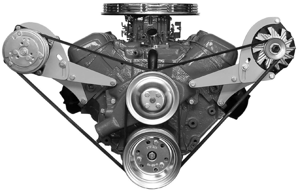 ALAN GROVE COMPONENTS 218L - Alt.Bracket BBC Short Pump Low Pro/Vette-Camar image
