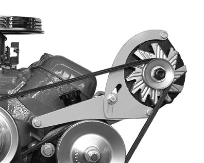 ALAN GROVE COMPONENTS 222L - BBC LWP Drivers Side Alt Bracket Lo-Pro image