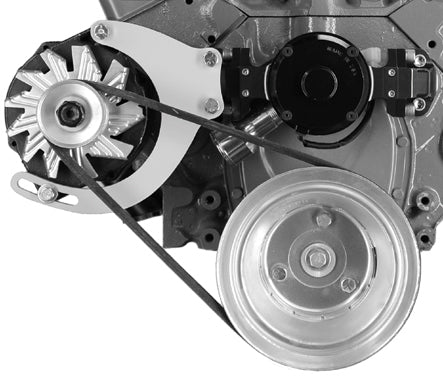 ALAN GROVE COMPONENTS 235R - Electric Water Pump Low Mt Alt Bracket image