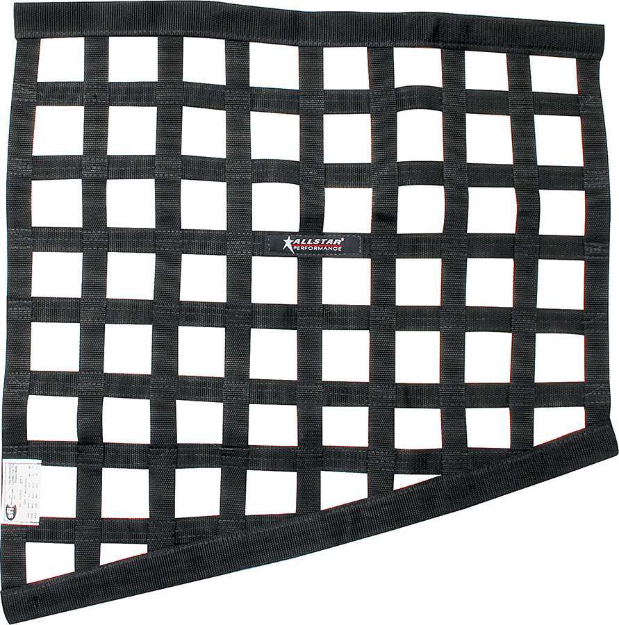 ALLSTAR PERFORMANCE 10289 - Window Net Border Style Drag Black SFI image