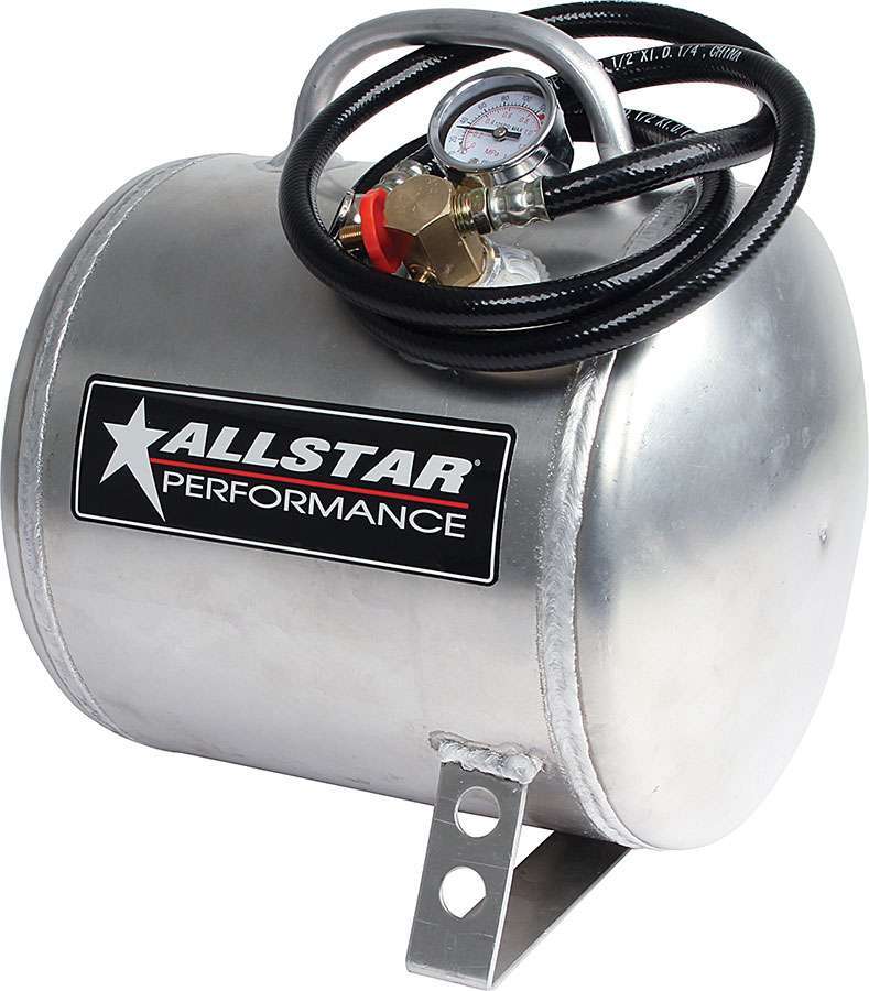 ALLSTAR PERFORMANCE 10530 - Aluminum Air Tank 9x11 Horizontal 2-3/4 Gallon image