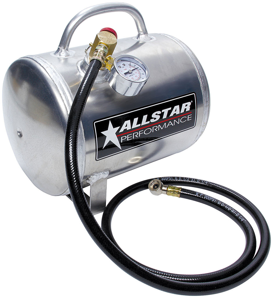 ALLSTAR PERFORMANCE 10531 - Aluminum Air Tank 7x10 Horizontal 1-1/2 Gallon image