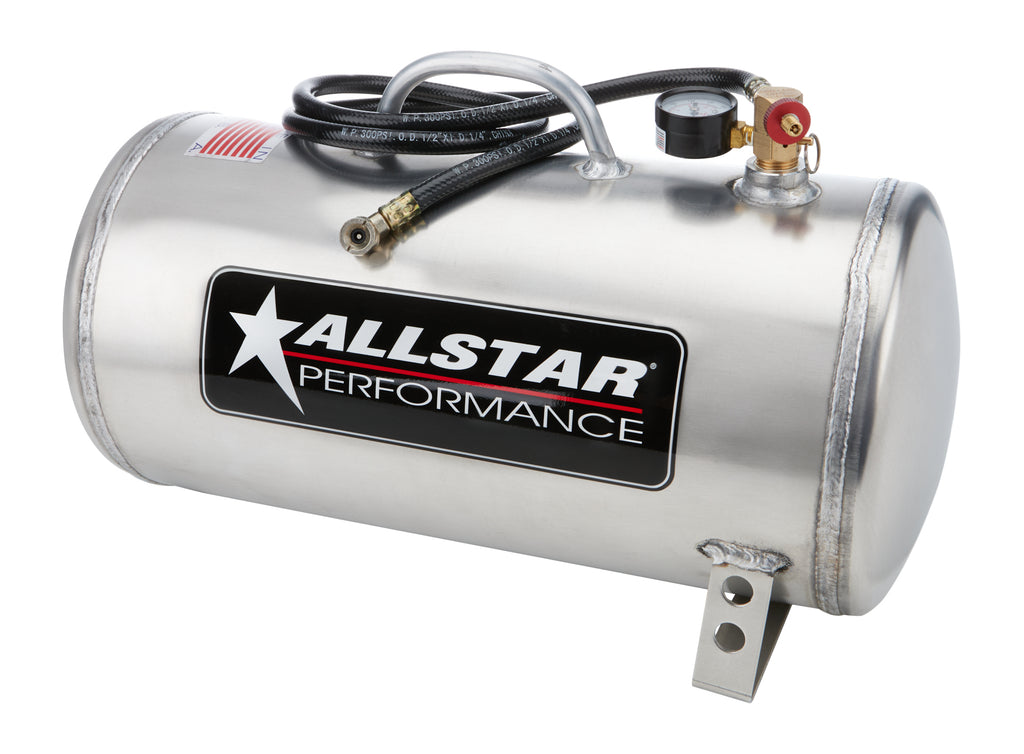 ALLSTAR PERFORMANCE 10534 - Aluminum Air Tank 9x20 Horizontal 5 Gallon image