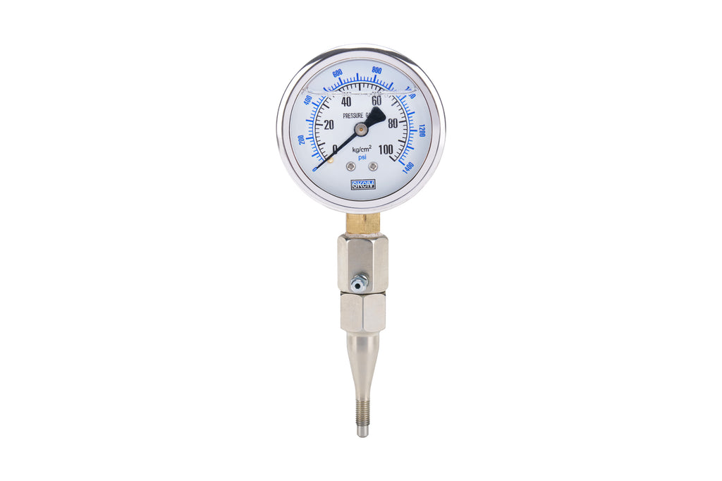 ALLSTAR PERFORMANCE 11020 - Brake Pressure Gauge 360 Deg Rotation image