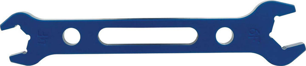 ALLSTAR PERFORMANCE 11126 - Double Ended Alum Wrench -4/-6 Fitting image