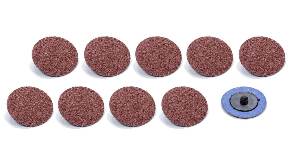 ALLSTAR PERFORMANCE 12105 - Twist Lock Sanding Disc 2in 60 Grit 10pk image