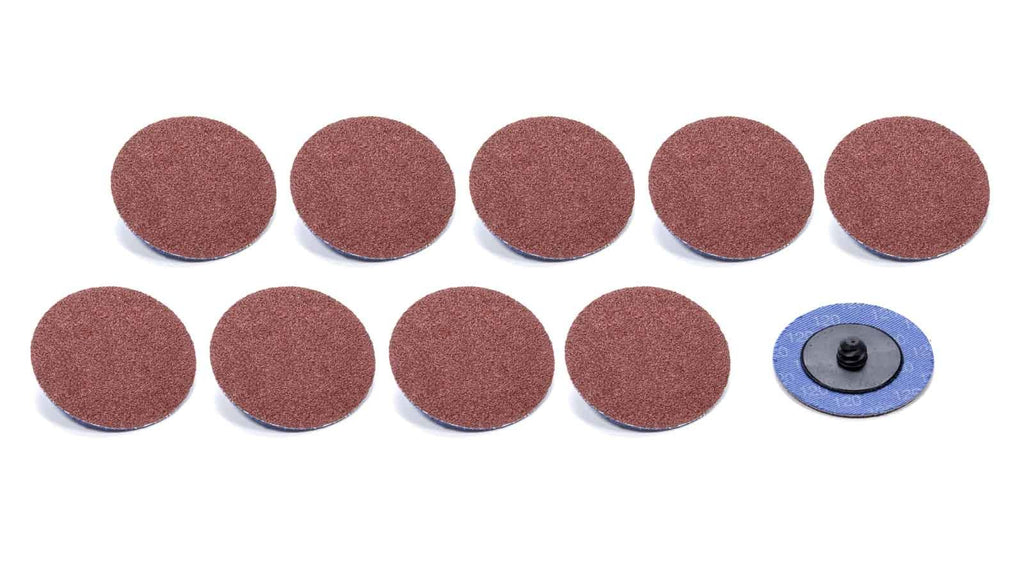 ALLSTAR PERFORMANCE 12107 - Twist Lock Sanding Disc 2in 120 Grit 10pk image