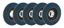 Load image into Gallery viewer, ALLSTAR PERFORMANCE 12123-5 - Flap Discs 120 Grit 4-1/2in with 7/8in Arbor image