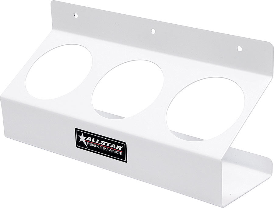 ALLSTAR PERFORMANCE 12201 - Aerosol Can Holder White 3 Hole image