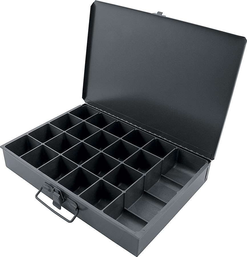 ALLSTAR PERFORMANCE 14365 - Metal Storage Case 21 Comp 9.5x13.5x2 image