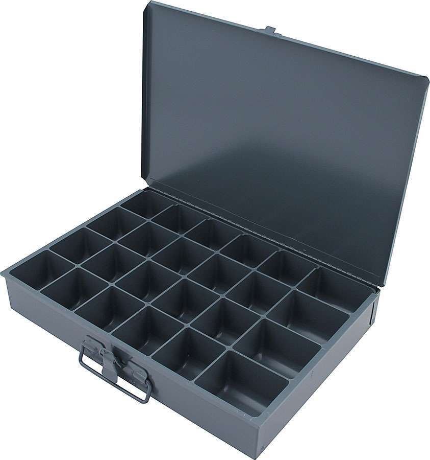 ALLSTAR PERFORMANCE 14366 - Metal Storage Case 24 Comp 9.5x13.5x2 image