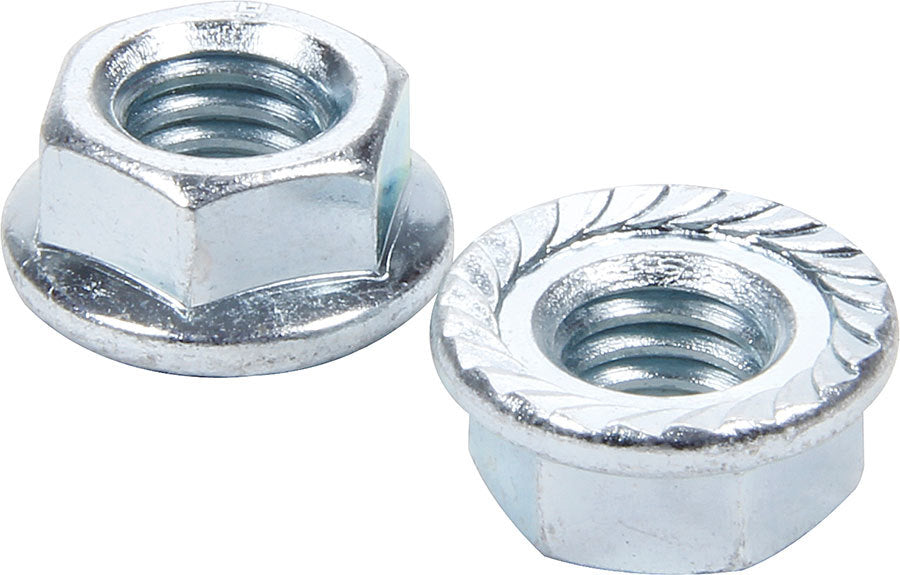 ALLSTAR PERFORMANCE 16042-10 - Serrated Flange Nuts 3/8-16 10pk image