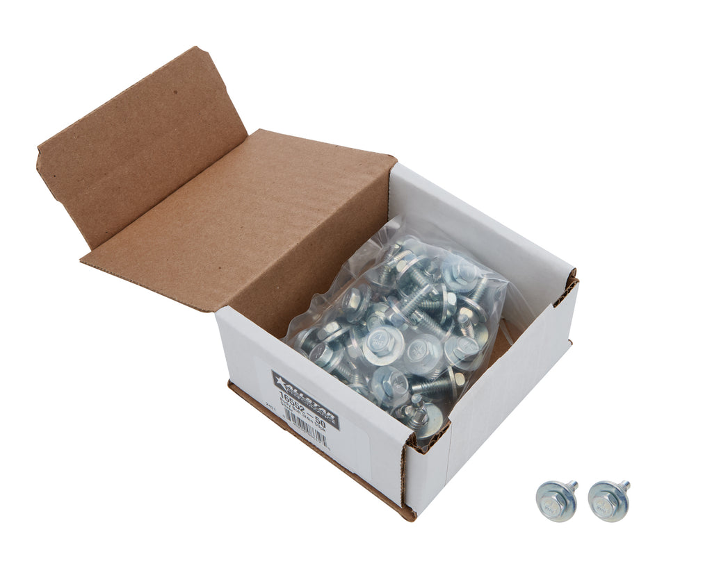 ALLSTAR PERFORMANCE 16552-50 - Body Bolt 3/4in 50pk Silver image