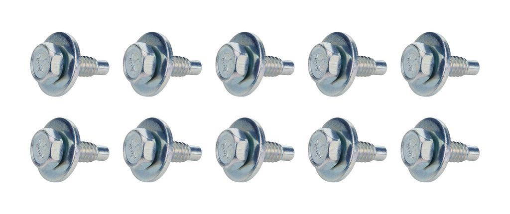 ALLSTAR PERFORMANCE 16552 - Body Bolt 3/4in 10pk Silver image