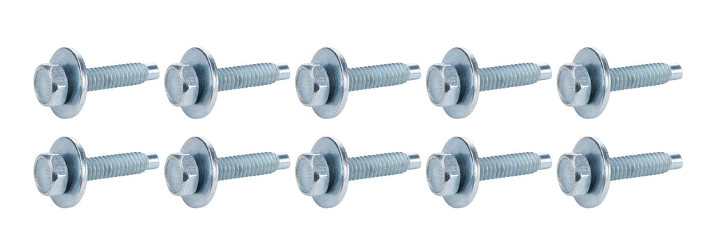 ALLSTAR PERFORMANCE 16555 - Body Bolt 1-1/8in 10pk Silver image