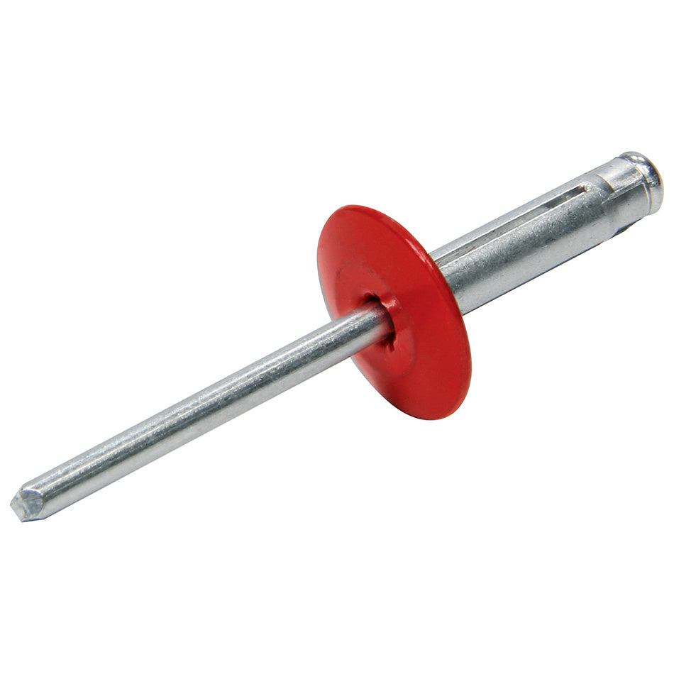 ALLSTAR PERFORMANCE 18062 - Lg Hd Rivet 250Pk Red Flange Type Alum Mandrel image