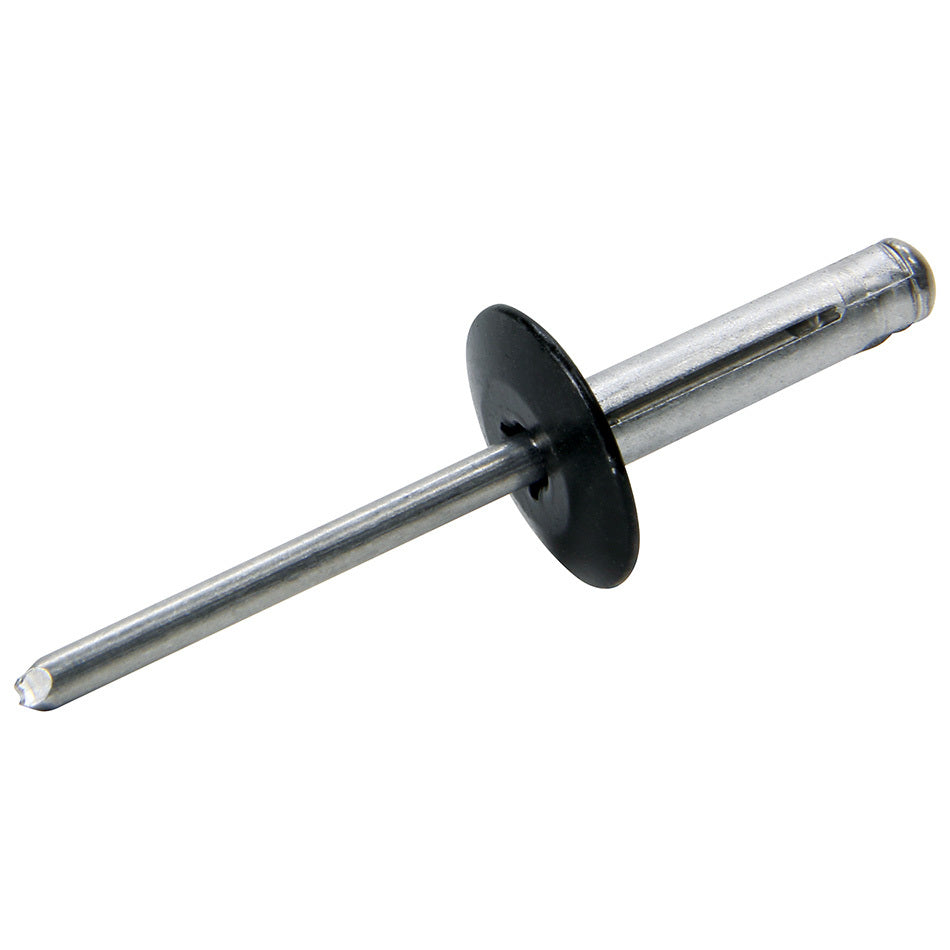 ALLSTAR PERFORMANCE 18063 - Lg Hd Rivet 250Pk Black Flange Type Alum Mandrel image