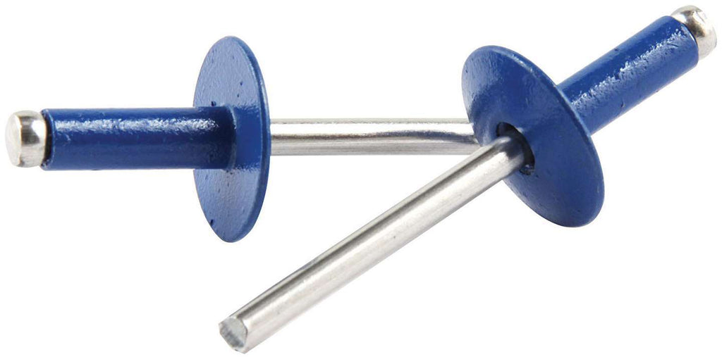 ALLSTAR PERFORMANCE 18177 - Lg Hd Rivet Blue Alum 250pk Chevron image