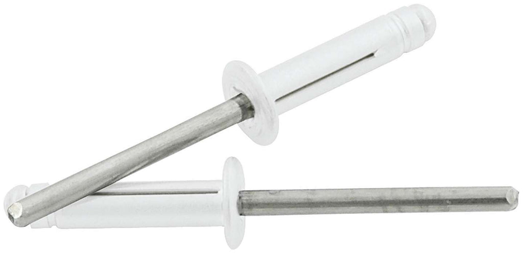 ALLSTAR PERFORMANCE 18185 - Md Hd Rivet 250Pk Silver Flange Type St Mandrel image
