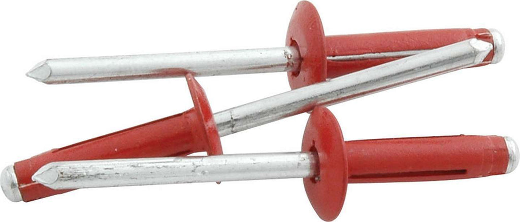 ALLSTAR PERFORMANCE 18189 - Md Hd Rivet 250Pk Red Flange Type Alum Mandrel image